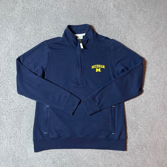 Gear for Sports Michigan Wolverines 1/4 Zip Pullover Women's Size Medium - Picture 1 of 4